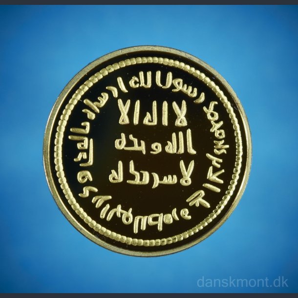 Islamisk Guld Dinar KOPI mnt