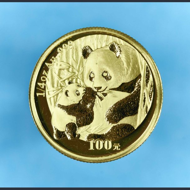 Kina 100 yuan 2005 - 1/4 oz