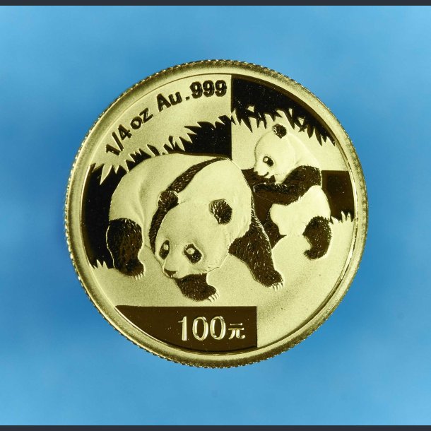 Kina 100 yuan 2008 - 1/4 oz