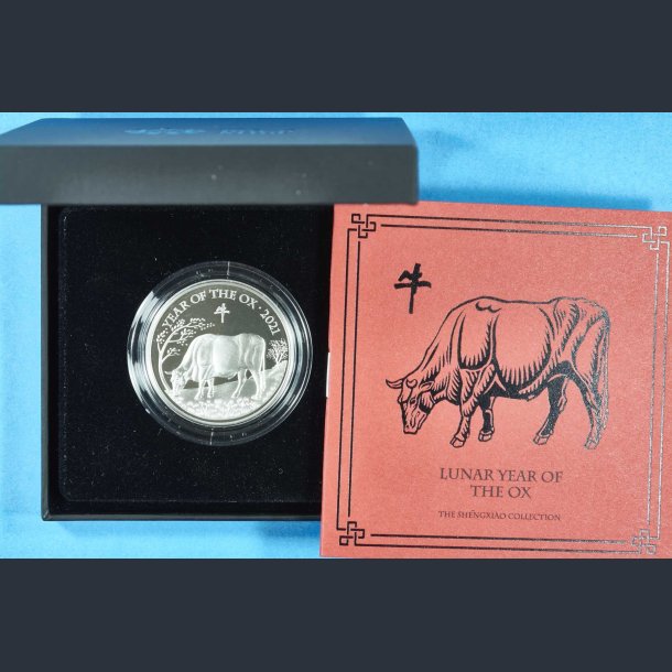 Lunar Year Of The Ox 1 oz 2021 slvmnt