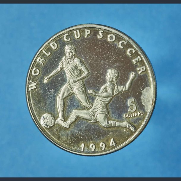 Marshall Islands 5 dollars 1994 - World Cup Soccer