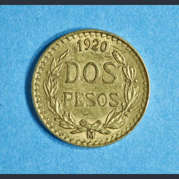 Mexico 2 pesos 1920