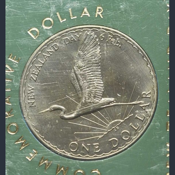 New Zealand dollar 1974 - New Zealand Day 6. Feb. 1974