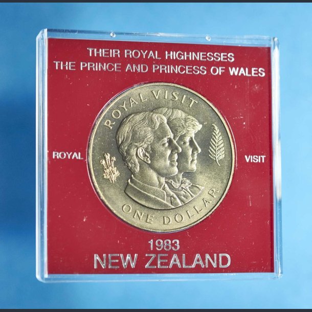 New Zealand dollar 1983 - Royal Wedding - Diana