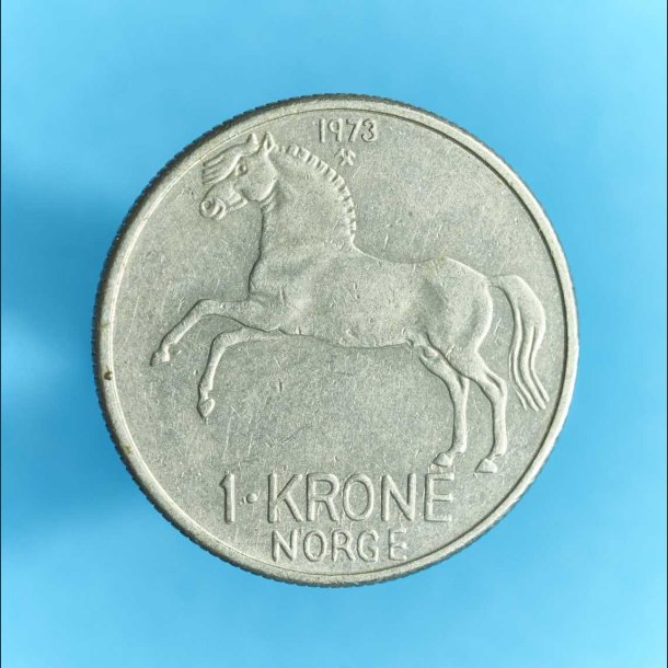 Norge 1 kr. 1958-1973 - Fjordhest