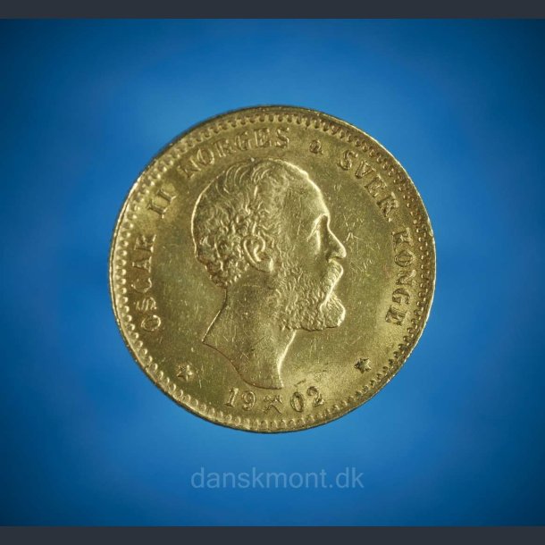 Egypten historisk meget Norge guldmønt 10 kr. 1902 - Guldmønter Købes og Sælges...