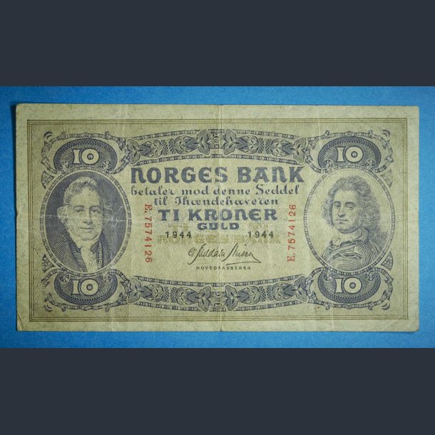 Norge 10 kr. 1944