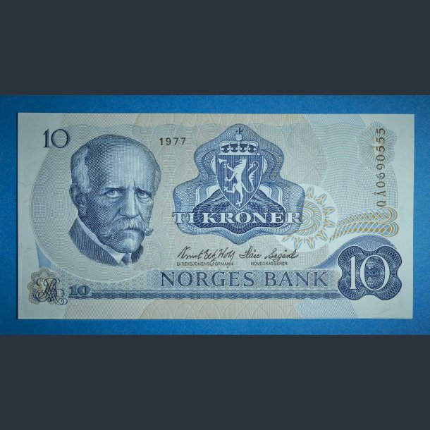 Norge 10 kr. 1977 Q. Unc.