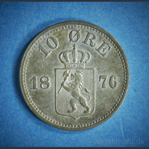 Norge 10 re 1876