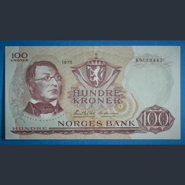 Norge 100 kr. 1975