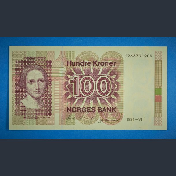 Norge 100 kr. 1977-1994 Unc.