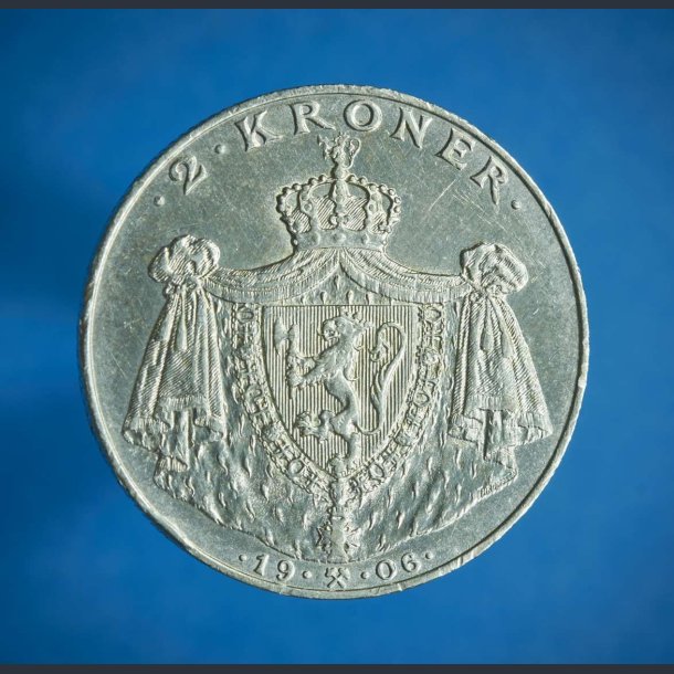 Norge 2 kr. 1906 Unionsoplsningen