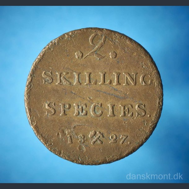 Norge 2 skilling 1827