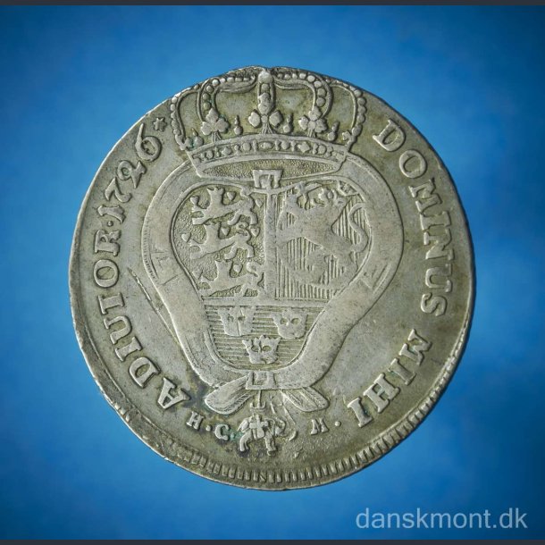 Norge 4 mark 1726