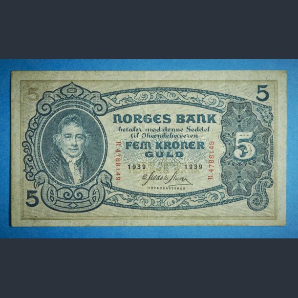 Norge 5 kr. 1939