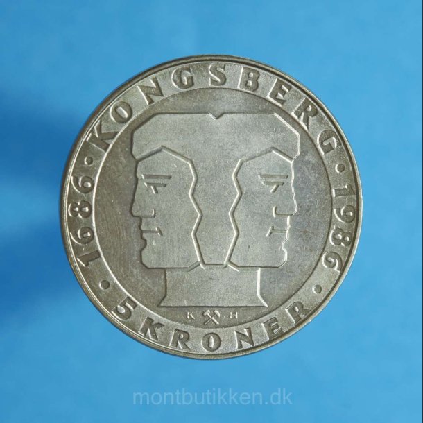 Norge 5 kr. 1986