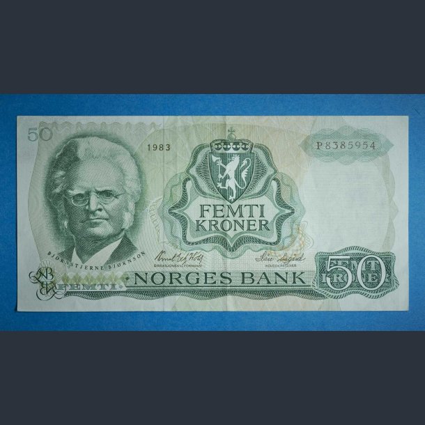 Norge 50 kr. 1966-1983 sirk.