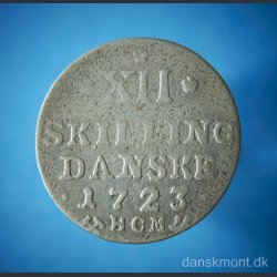Frederik IV 12 skilling 1717-1724