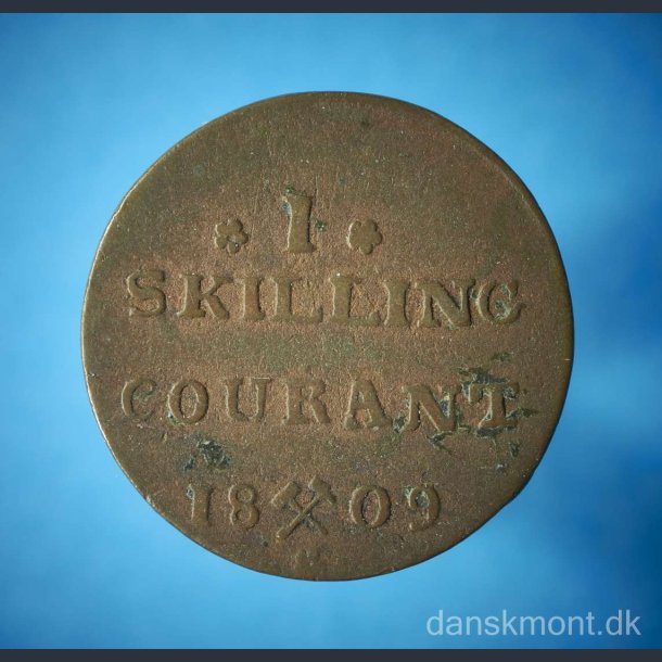 Frederik VI 1 skilling 1809