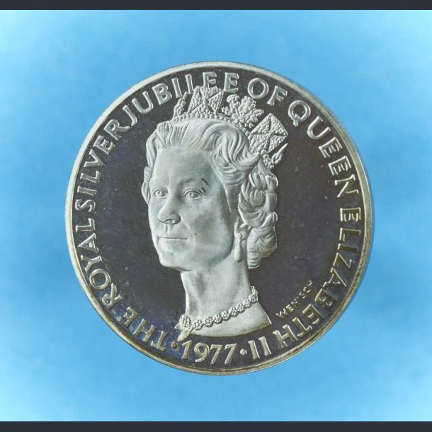 Queen Elisabeth II Royal Silverjubilee 1977 - Panimex Slvmedalje