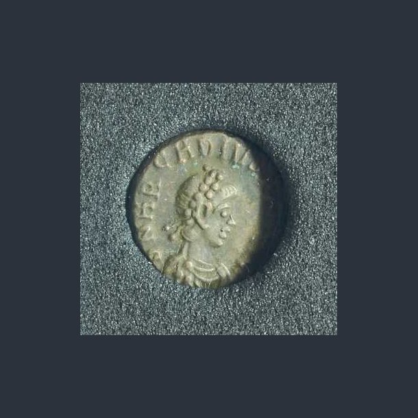 Rom - Follis m. Kejser Arcadius (383-408) - I forseglet plastkassette