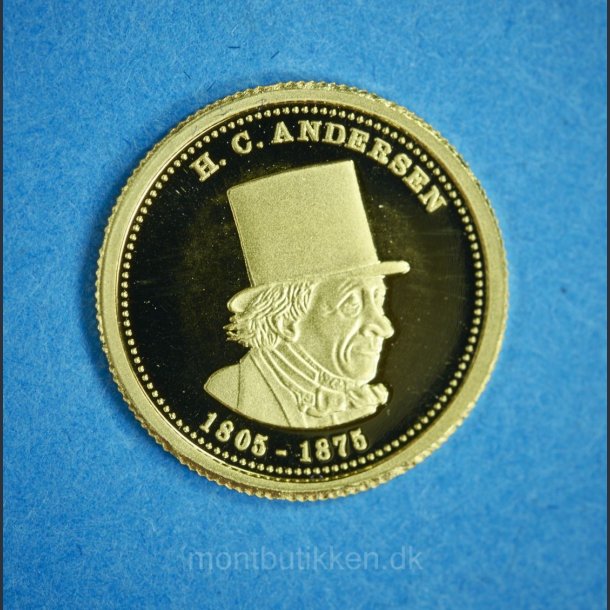 Samoa 10 dollars 2008 guld - H.C.Andersen