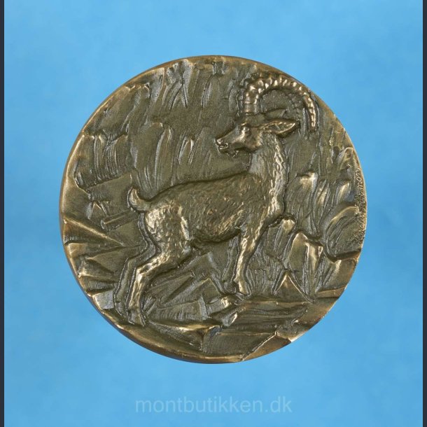 Stenbukken i bronce