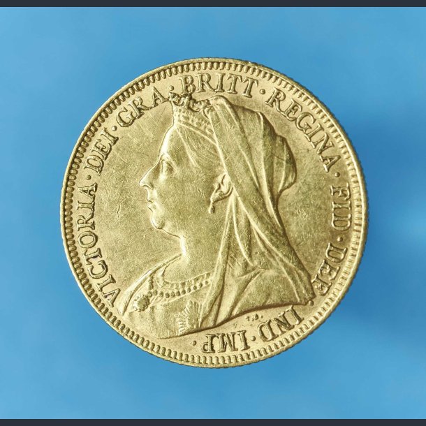 Perseus Retfærdighed drag Storbritannien guldmønt Sovereign år 1893 - guldmønter købes og sælges