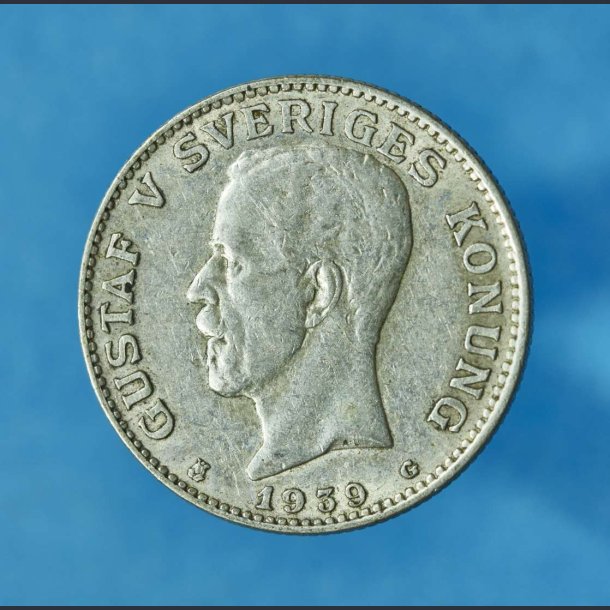 Sverige 1 Krona 1924-1942 i slv - Bedre eksemplar