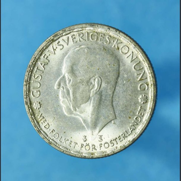 Sverige 1 Krona 1942-1950 i slv - Bedre eksemplar