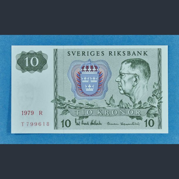 Sverige 10 kr. 1963-1990 - Flot eksemplar