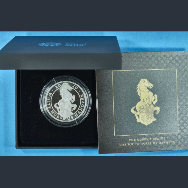 The Queen`s Beasts - The White Horse Of Hanover - 1 oz 2020 slvmnt