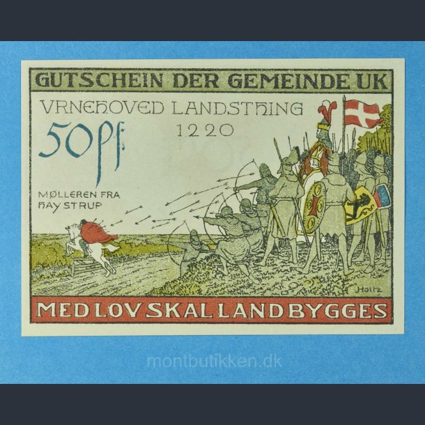 Uge Kommune 50 Pfennig 1920