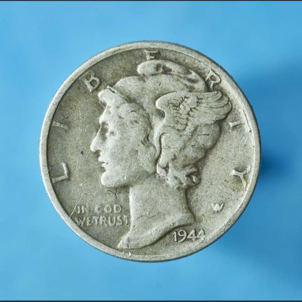 USA 10 cent "Mercury Dime" 1916-1945