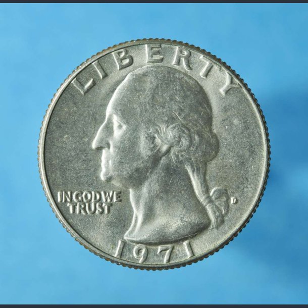 USA 25 Cents "Washington Quarter" 1965-1987