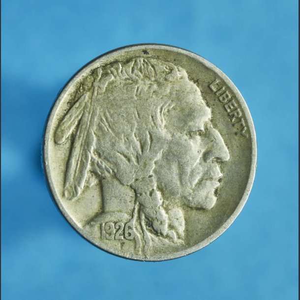 USA 5 Cents "Buffalo Nickel" 1913-1938 - Bedre eksemplar