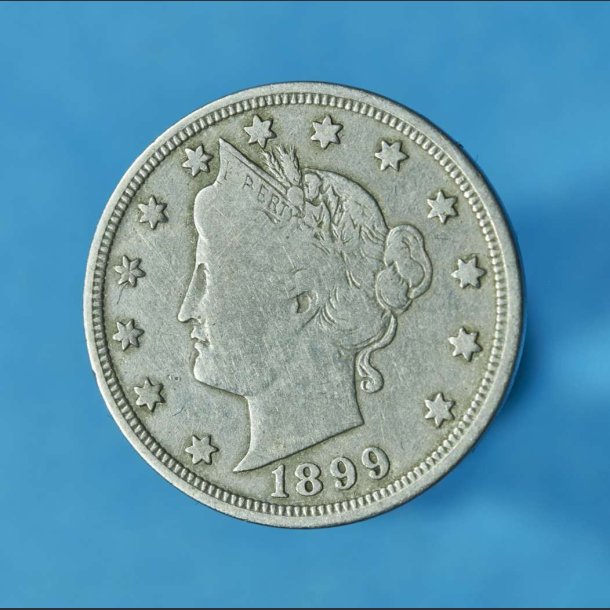 USA 5 Cents "Liberty Nickel" 1883 - 1913