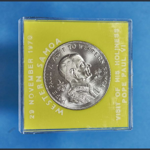 Western Samoa dollar 1970 - Pave Paul VI